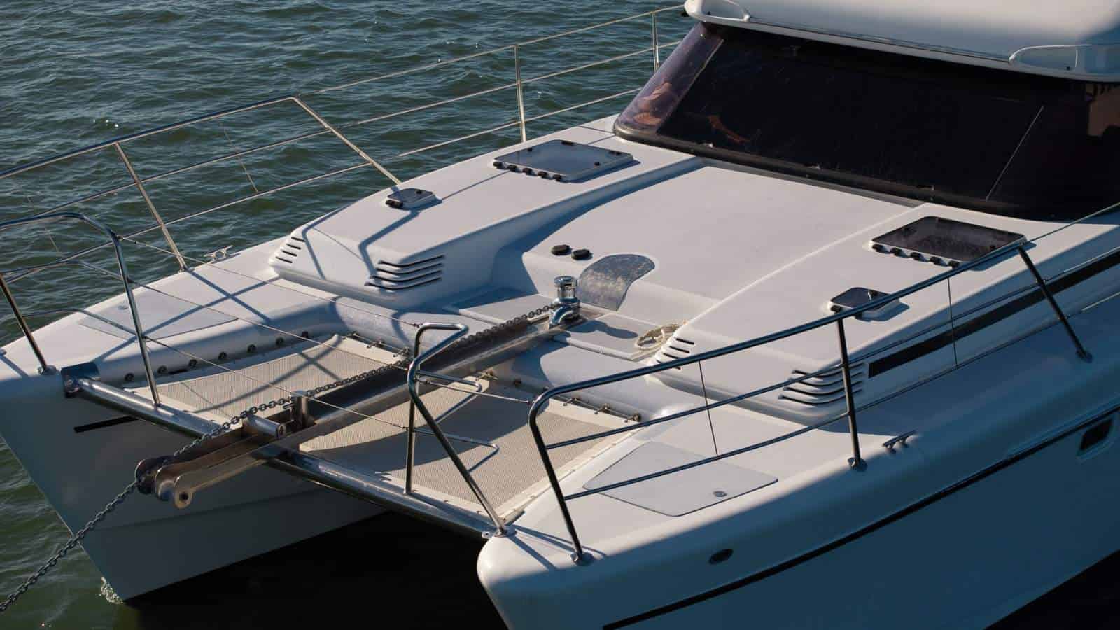 1998 Cooke Bros 46 Flybridge Powercat photo 7